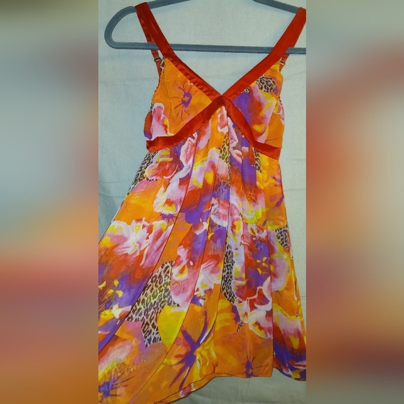 Victoria's Secret Other - Very Sexy by Victoria's Secret Vibrant Floral Babydoll Gown